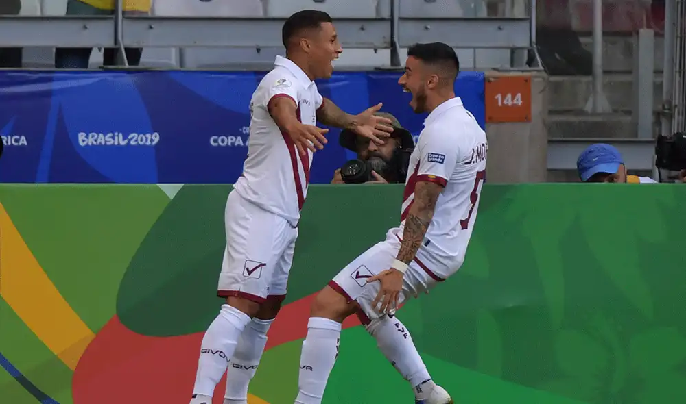 Venezuela vs. Bolivia: Darwin Machís marcó el 1-0 en partido de la Copa América 2019. | Foto: AFP Venezuela vs. Bolivia: Darwin Machís marcó el 1-0 en partido de la Copa América 2019. | Foto: AFP