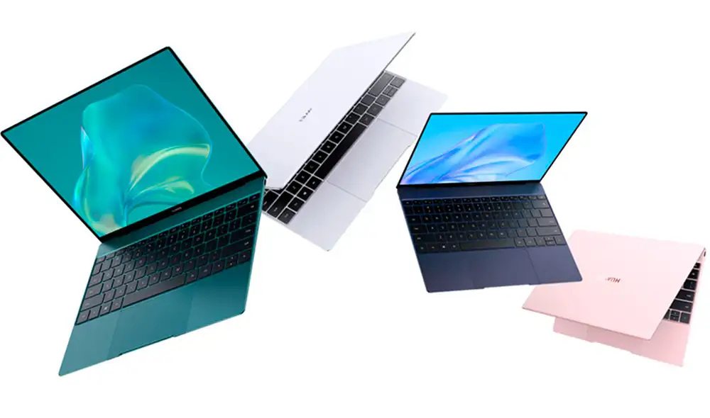 La notebook Huawei MateBook x pesa 1 kilo y cuenta con una pantalla de 13 pulgadas. Foto: Huawei