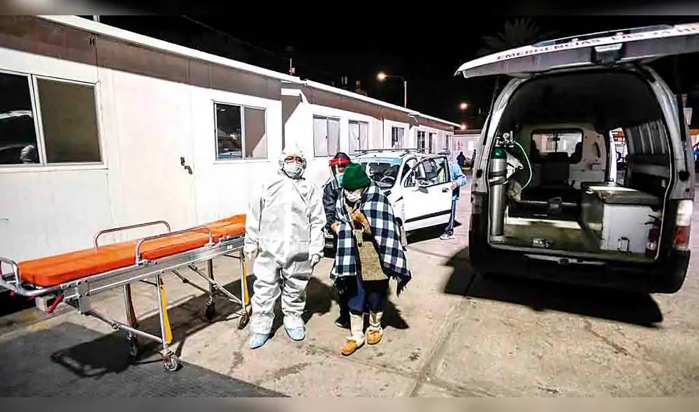 emergencia. Hospital Honorio Delgado colapsó en julio.