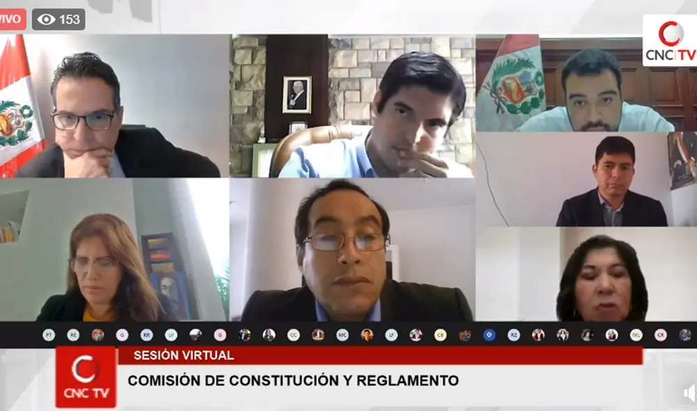 Comisión de Constitución del Congreso.