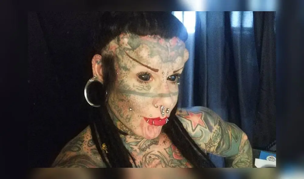 María José Cristerna, conocida por sus modificaciones corporales, también es la mujer más tatuada del mundo. Foto: Instagram.