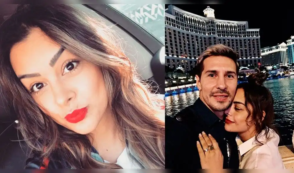 Larissa Riquelme y su post mientras su novio se encuentra en la cárcel