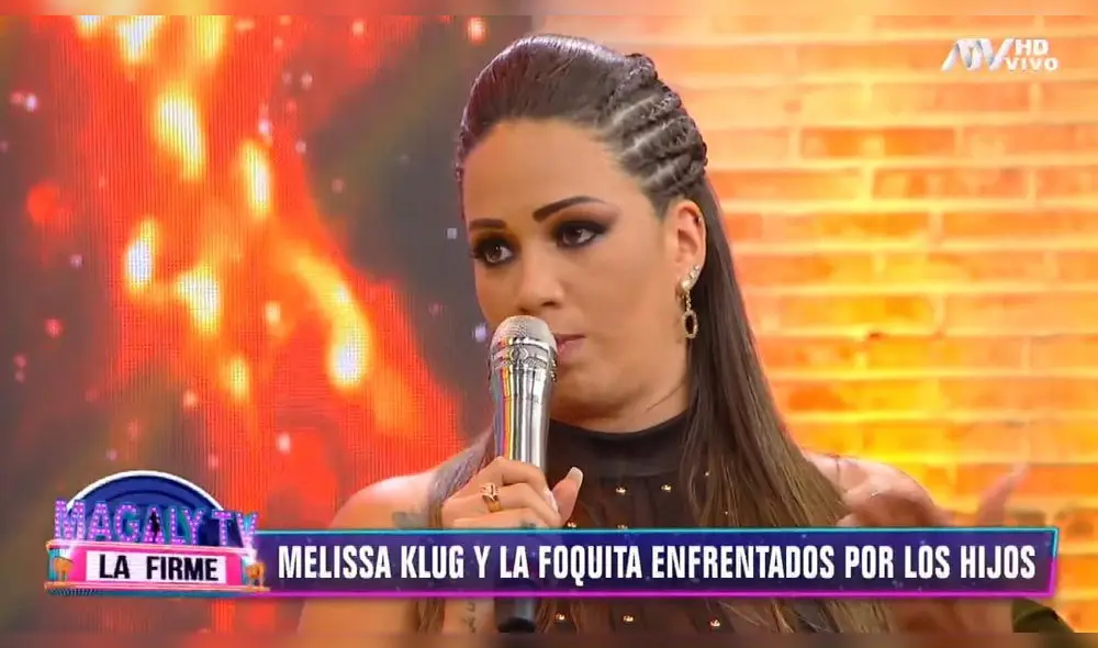 Jefferson Farfán no cumple con sus hijos, según Melissa Klug [VIDEO]