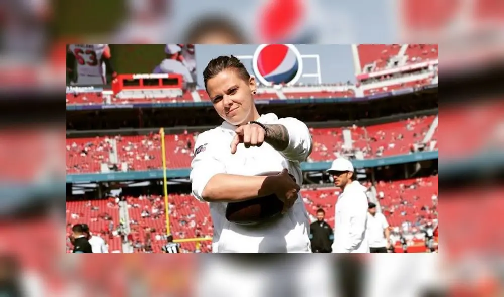 Durante su carrera como jugadora de fútbol americano, Katie Sowers perteneció al WFA. (Foto: Internet) Durante su carrera como jugadora de fútbol americano, Katie Sowers perteneció al WFA. (Foto: Internet)
