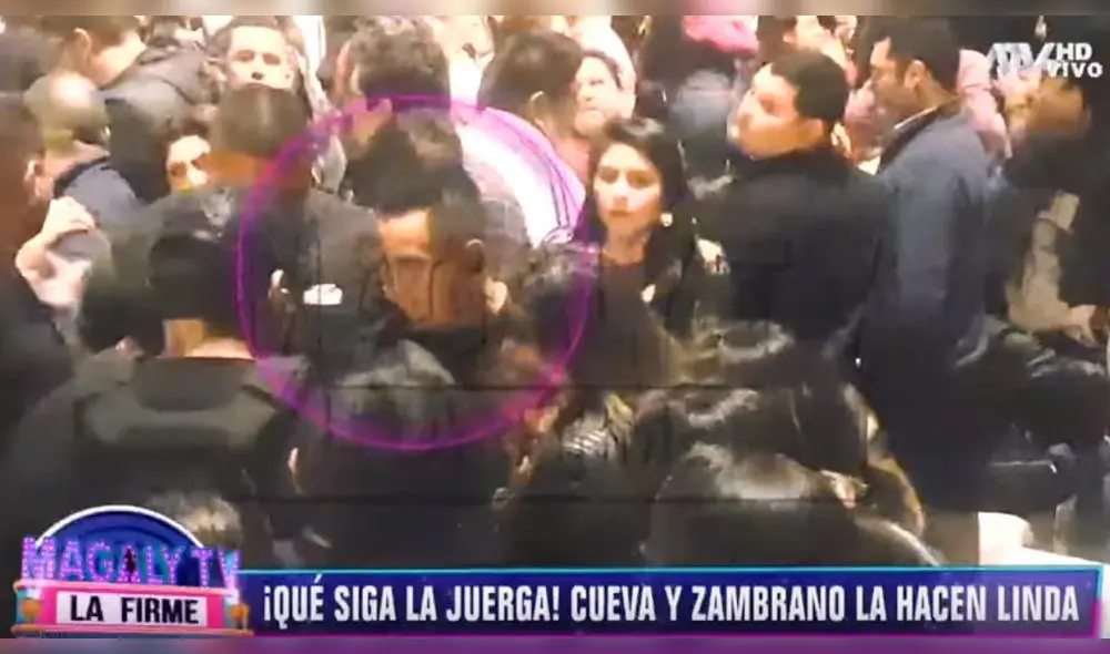 Cueva y Zambrano bailaron al ritmo del Grupo 5 en Trujillo [VIDEOS]