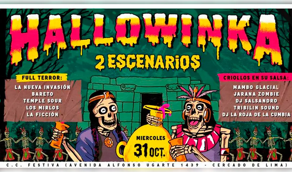 ¿Sin planes para Halloween 2018? Conoce los mejores eventos en Lima para divertirse [FOTOS]