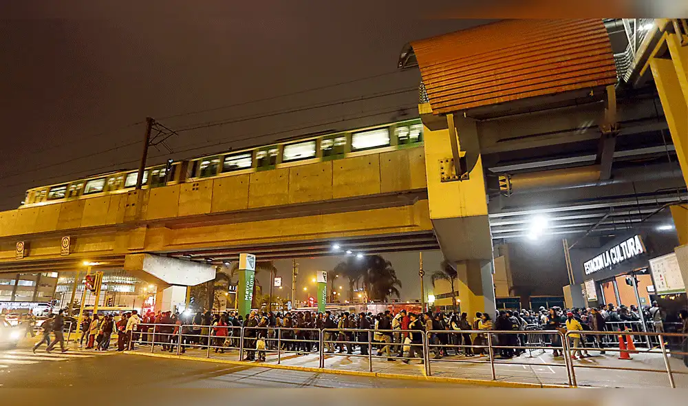 Línea 1: operador y MTC coinciden en ampliar el horario hasta medianoche