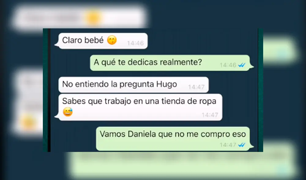 WhatsApp: chica envía sexy foto a su novio y detalle revela su más grande secreto [FOTOS]