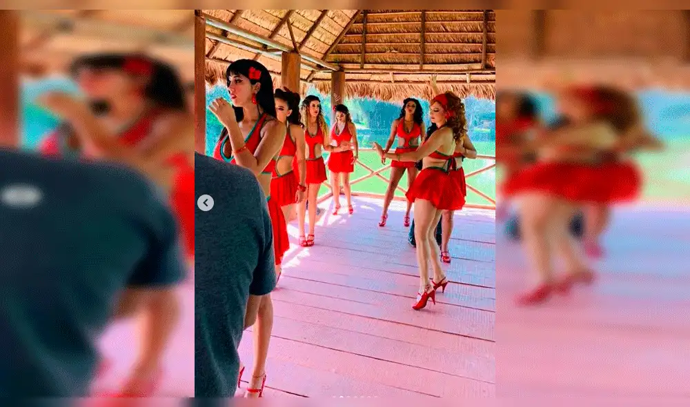 Así luce Melissa Paredes tras sufrir accidente en el rostro  [VIDEO]