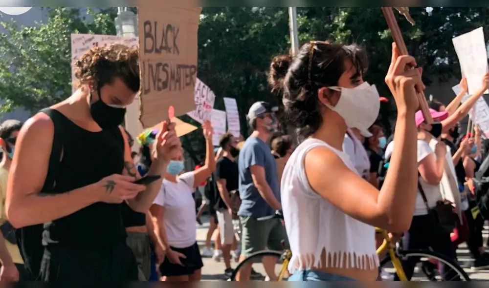 Ariana Grande, Camila Cabello, Shawn Mendes y Halsey marchan para Black Lives Matter por el asesinato de George Floyd Ariana Grande, Camila Cabello, Shawn Mendes y Halsey marchan para Black Lives Matter por el asesinato de George Floyd