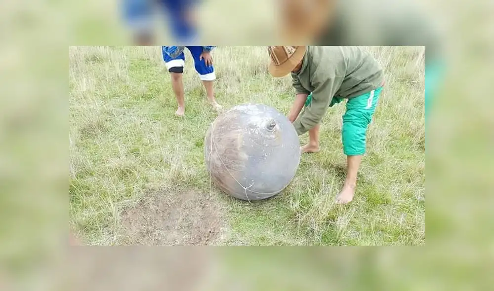 Puno: Hallan objeto extraño que cayó del cielo en comunidad de Azángaro