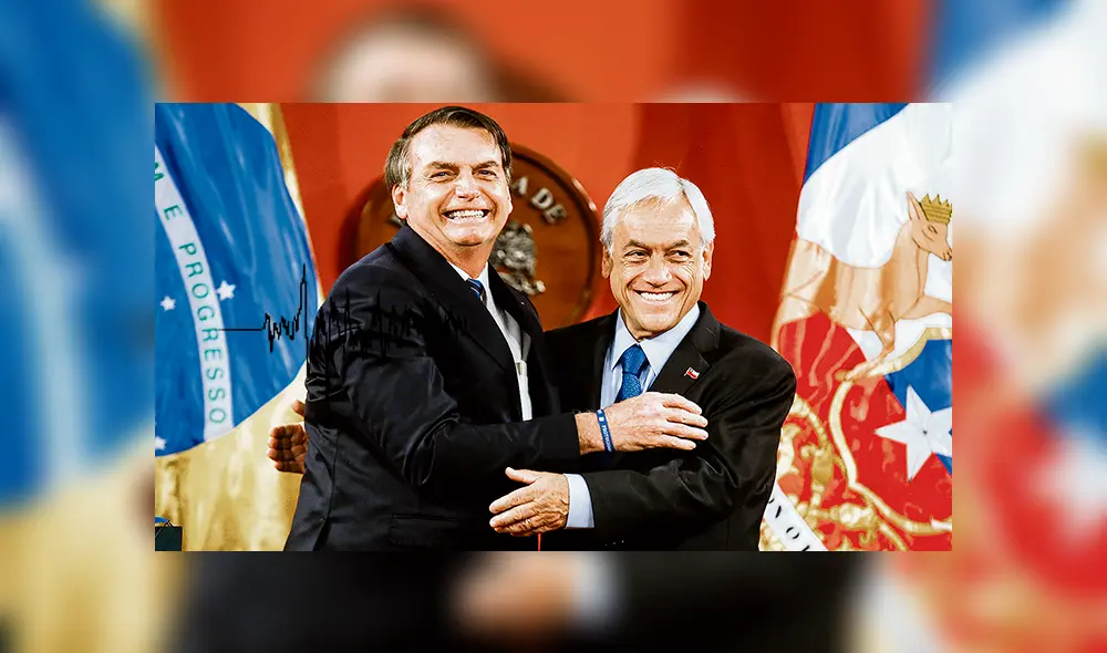 Socios. Los mandatarios de Brasil y Chile, Jair Bolsonaro y Sebastián Piñera, respectivamente acordaron excluir de la cumbre amazónica a Venezuela. Socios. Los mandatarios de Brasil y Chile, Jair Bolsonaro y Sebastián Piñera, respectivamente acordaron excluir de la cumbre amazónica a Venezuela.