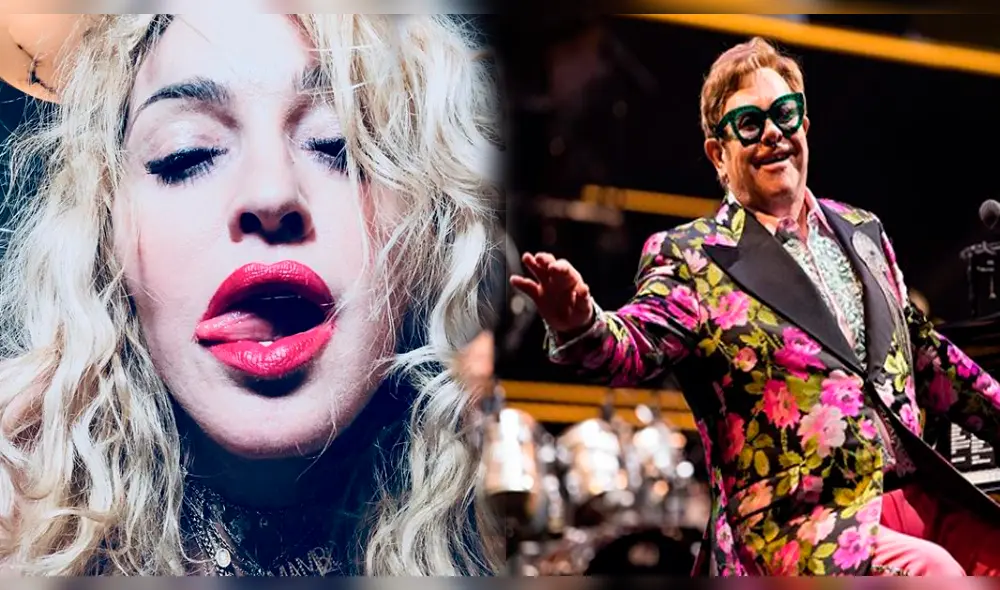 Elton John y Madonna