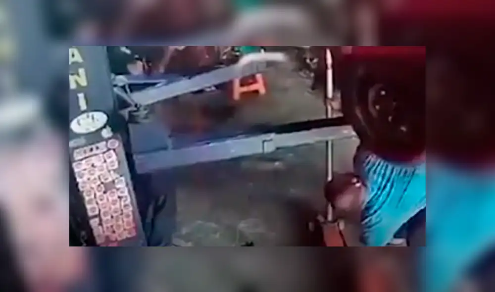 Facebook viral: mecánico comete terrible error al revisar camioneta que puso en peligro su vida [VIDEO]