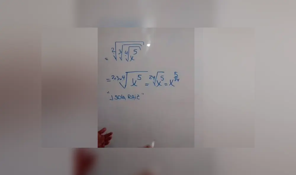Desliza las imágenes para ver el sencillo método para solucionar este complejo problema matemático. Fotocapturas: Fiel Medina Castillo/TikTok Desliza las imágenes para ver el sencillo método para solucionar este complejo problema matemático. Fotocapturas: Fiel Medina Castillo/TikTok