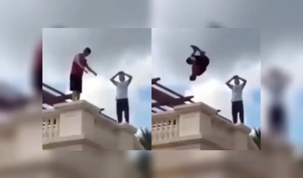 YouTube: Intentó hacer un salto mortal, pero el resultado no fue el esperado [VIDEO]