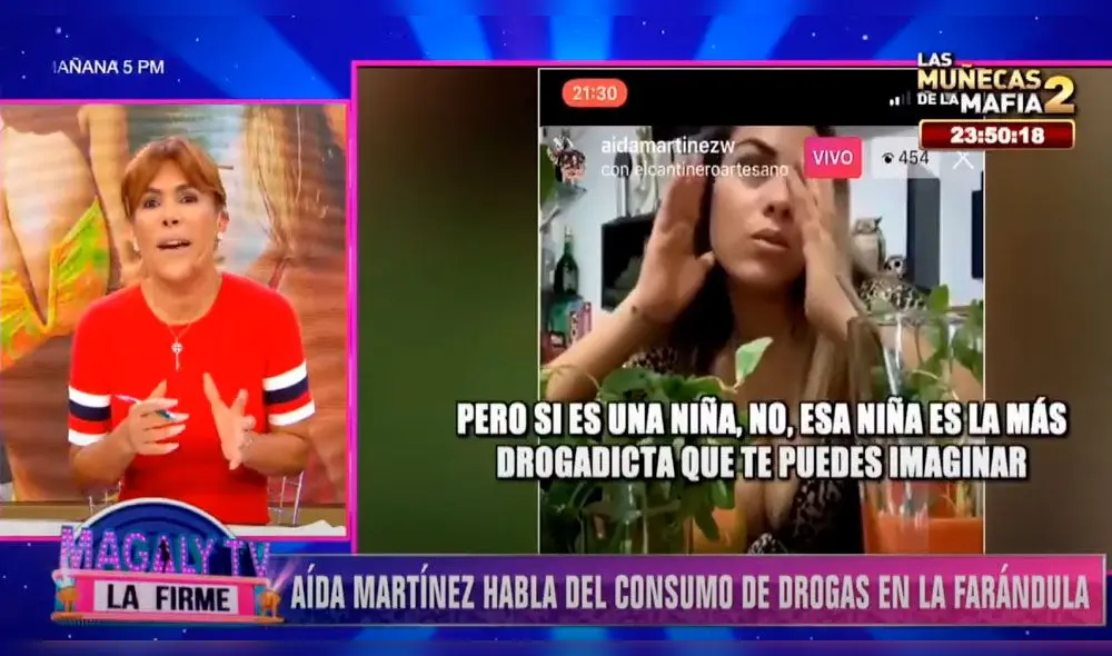 Magaly TV, la firme Foto: captura Magaly TV, la firme Foto: captura