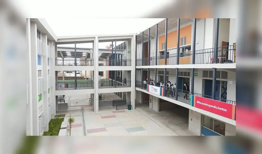 RCC terminó la construcción o rehabilitación de 215 colegios. Foto: GORE RCC terminó la construcción o rehabilitación de 215 colegios. Foto: GORE