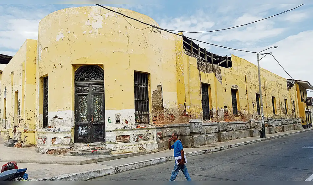 Paralizado. Por falta de presupuesto para reconstrucción, proyectos como la Casa de la Cultura de Piura no han avanzado.