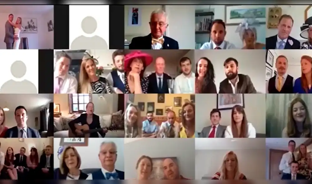 Ellie Goulding sorprende a una enfermera al cantar durante su boda virtual Ellie Goulding sorprende a una enfermera al cantar durante su boda virtual