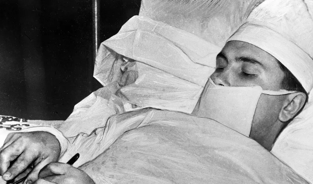 El hombre se convirtió en todo un hito al operarse el mismo su apéndice. Foto: Yuri Vereschagin/TASS