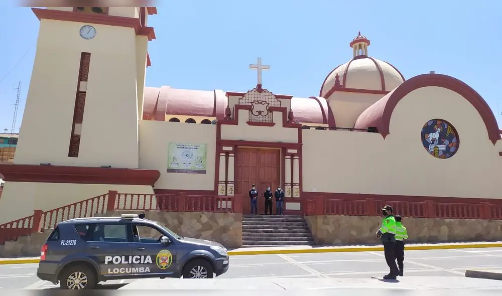 Templo del Señor de Locumba estará cerrado al público. Foto: La República Templo del Señor de Locumba estará cerrado al público. Foto: La República