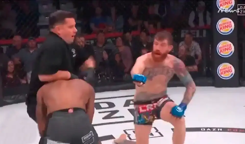 Una lucha de MMA se salió de control y el video ha dado la vuelta al mundo. Una lucha de MMA se salió de control y el video ha dado la vuelta al mundo.