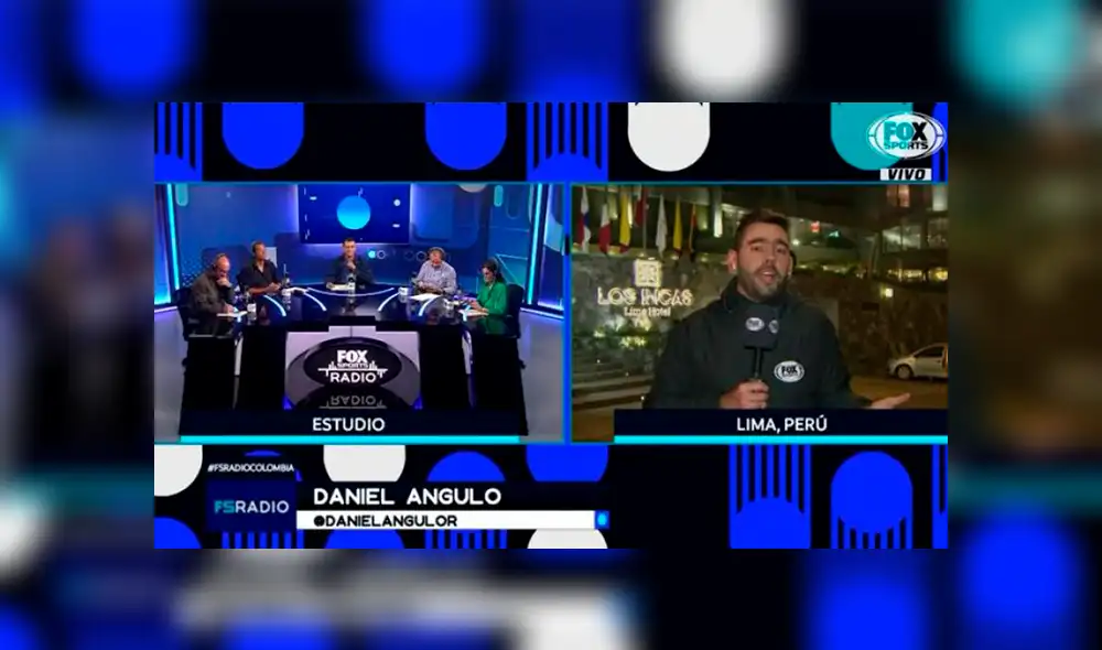 Perú vs. Colombia: Periodista colombiano de Fox fue víctima del tráfico limeño [VIDEO]
