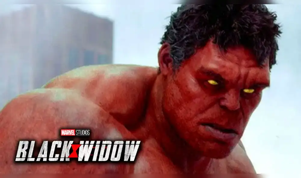 Fans especulan sobre la aparición de Red Hulk en Black Widow. Créditos: Composición