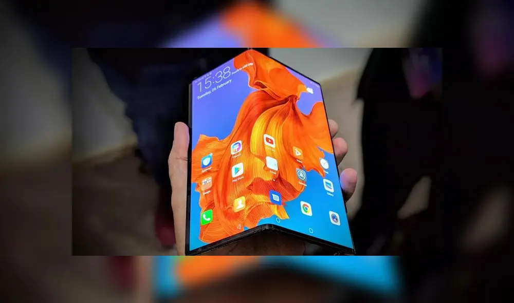 Mate X es el primer smartphone plegable de Huawei.