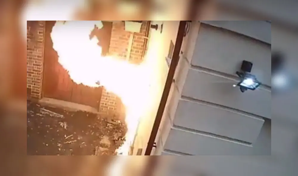 Tristan Morgan intentó prender fuego a sinagoga, pero fue él quien terminó envuelto en llamas. Foto: BBC Tristan Morgan intentó prender fuego a sinagoga, pero fue él quien terminó envuelto en llamas. Foto: BBC