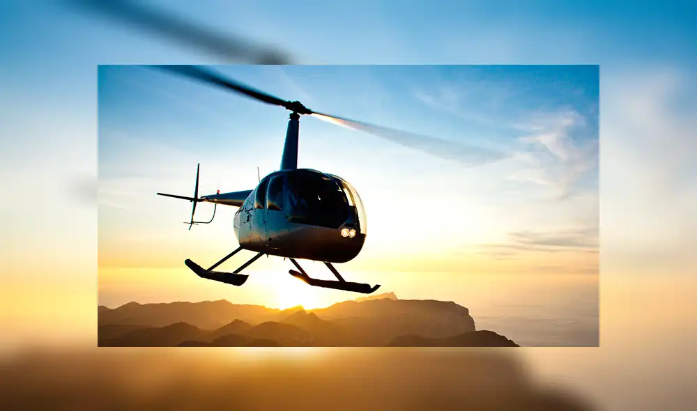 Los ciudadanos de Santiago en Chile eligieron la Semana Santa para salir de sus casas en helicópteros. (Foto: Referencial)