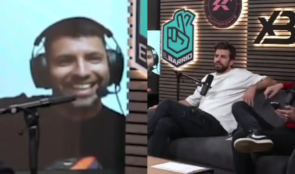 Agüero y Piqué jugaron juntos durante algunos meses del 2021. Foto: Composición LR/Kings League