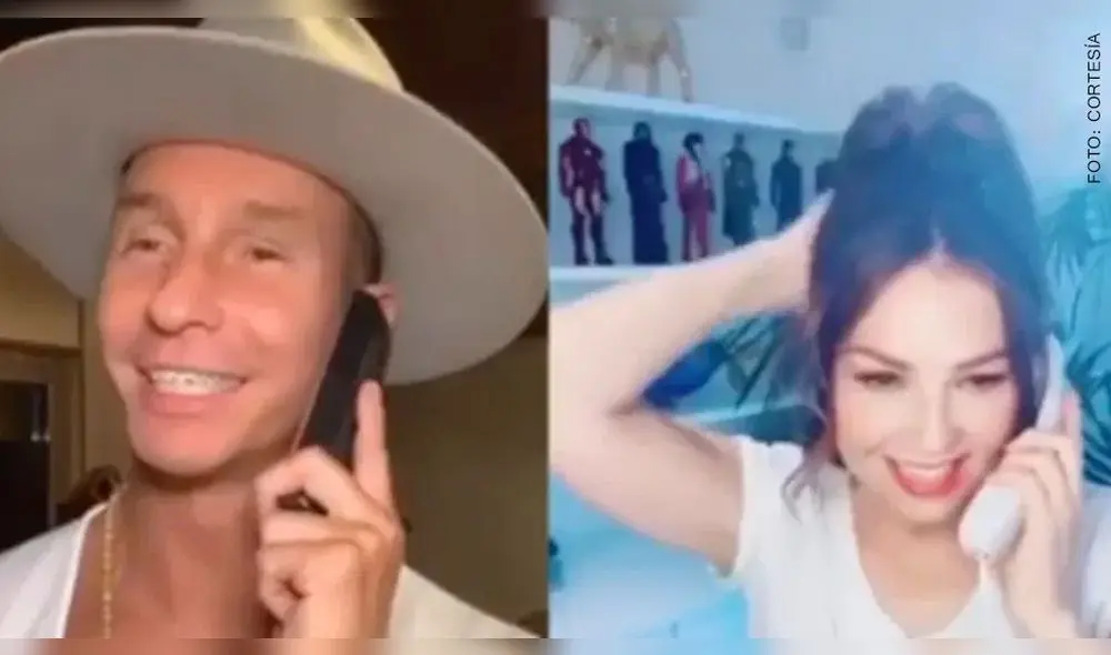 Ambos actores formaron parte de la agrupación Timbiriche durante la década de 1980.