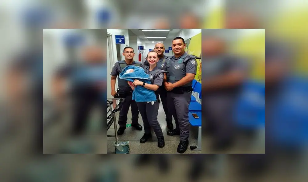 Policías rescatan a bebé abandonada dentro de una alcantarilla