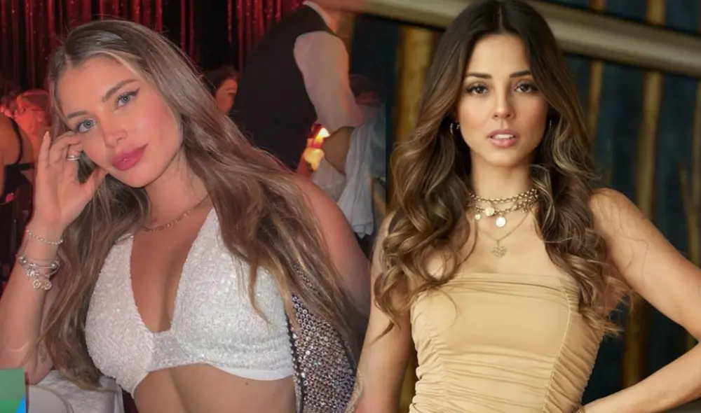 Flavia Laos ganó como Influencer latina en los People’s Choice Award 2022. Foto: Composión LR / Instagram Flavia Laos / Instagram Luciana Fuster.