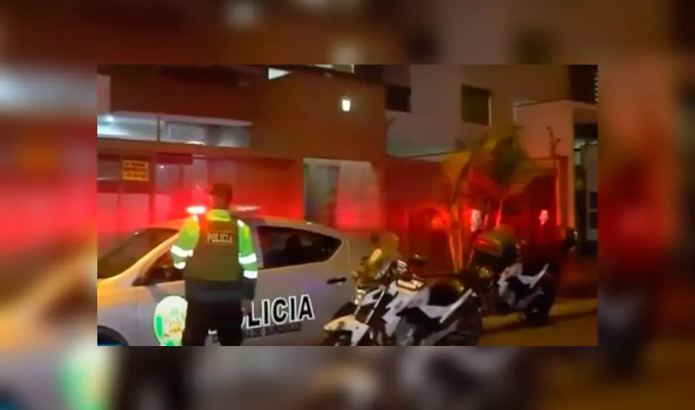 Asistentes fueron trasladados hacia la comisaría del sector. Foto: captura de TV Perú.