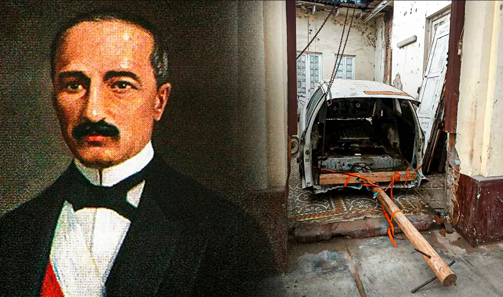 César Maguiña denunció daños en la casa donde nación el hijo del expresidente de la República José Balta. Foto: composición Gerson Cardoso/La República/César Maguiña