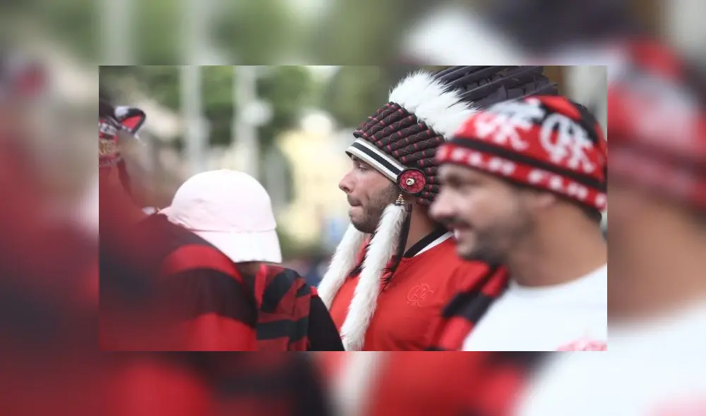Hinchas de Flamengo en Lima siguen celebrando la obtención de la Copa Libertadores [FOTOS Y VIDEO]