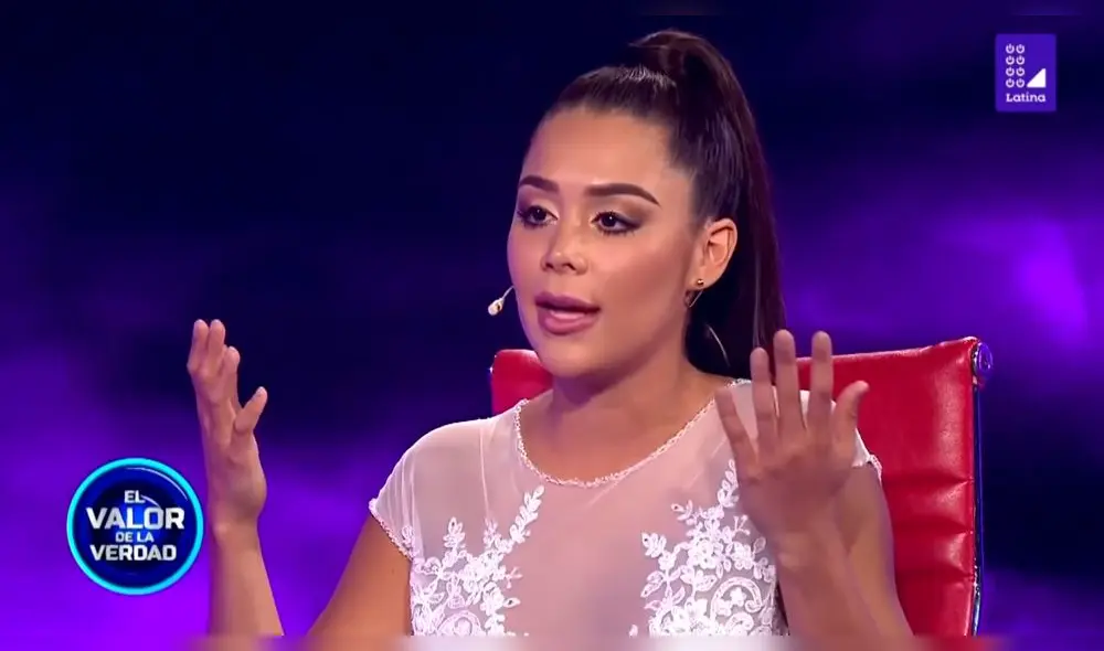 Angie Arizaga reacciona por declaración de amor de ‘La Chama’ a Nicola Porcella