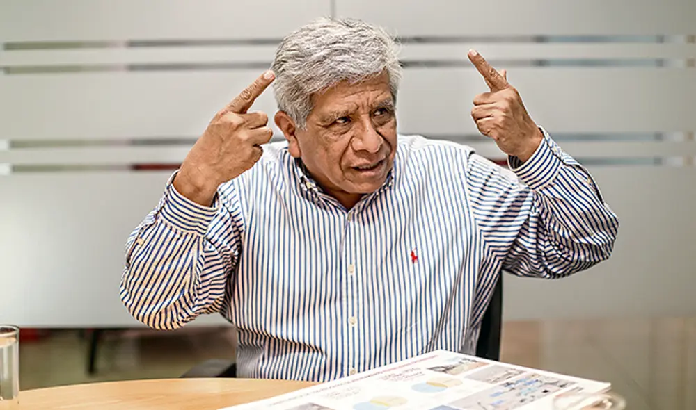 Visión del teniente alcalde de lima. "Que el ciudadano vea que la ciudad es para él. El concepto es primero el peatón y después el vehículo". Foto: Aldair Mejía