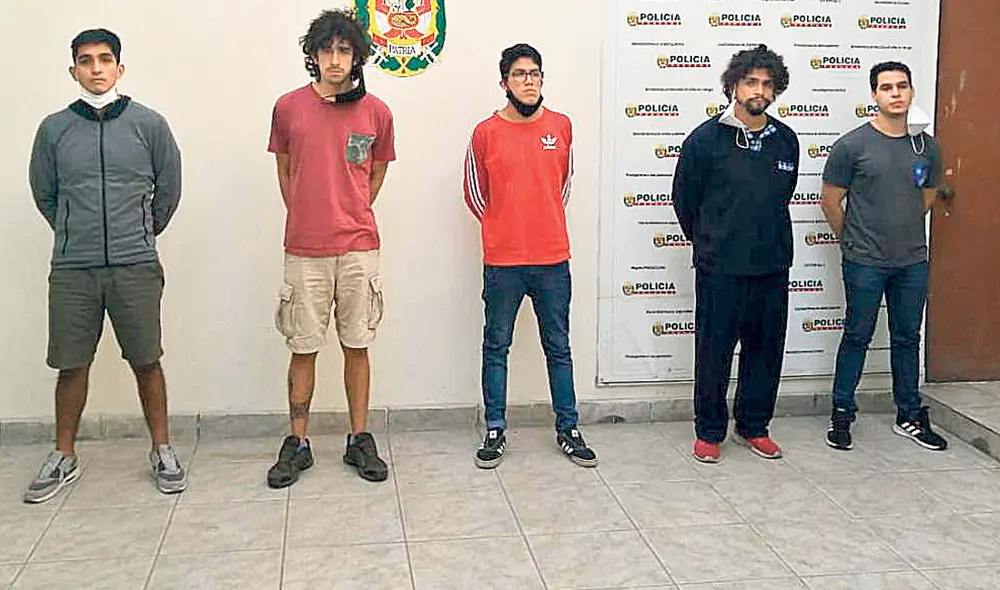 Detenidos. Presuntos violadores serán llevados a prisión. Detenidos. Presuntos violadores serán llevados a prisión.