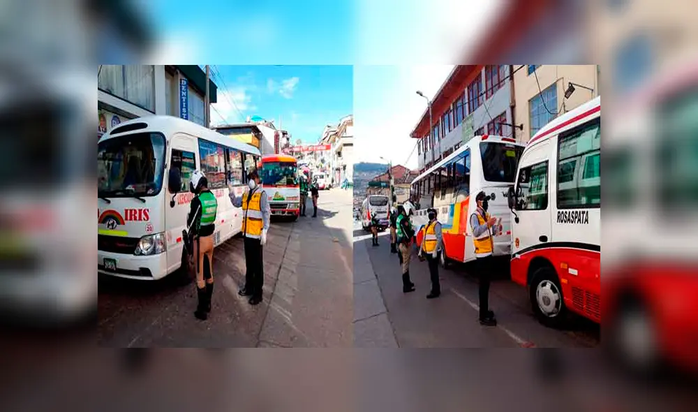Trabajadores de transporte público dan positvo a coronavirus. Foto: Agencia de Noticias del Cusco Trabajadores de transporte público dan positvo a coronavirus. Foto: Agencia de Noticias del Cusco
