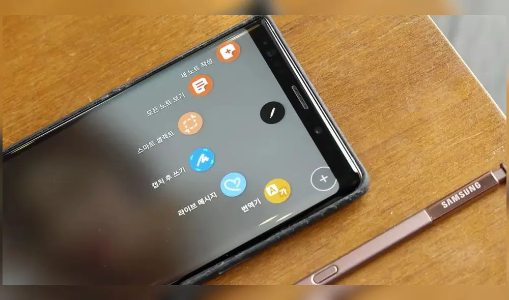 Samsung Galaxy Note 10 si tendrá botones físicos para el encendido y el volumen.