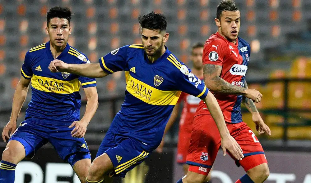 Carlos Zambrano fue figura en la victoria de Boca Juniors sobre DIM de Colombia. Foto: Twitter/Carlos Zambrano Carlos Zambrano fue figura en la victoria de Boca Juniors sobre DIM de Colombia. Foto: Twitter/Carlos Zambrano