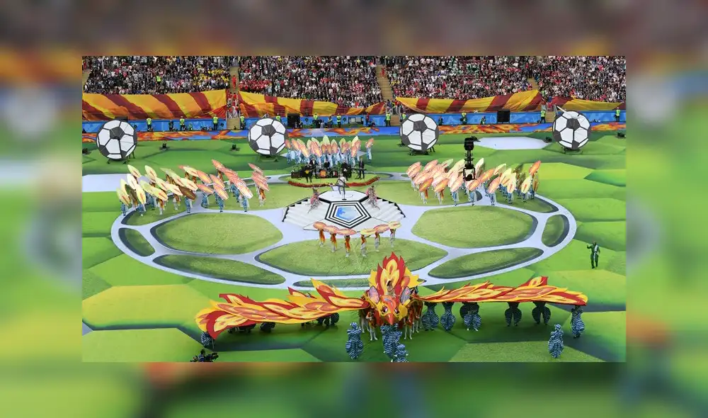 Rusia 2018: así fue la ceremonia de inauguración del Mundial en Moscú [FOTOS]