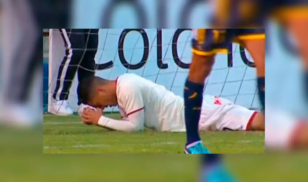 Daniel Chávez y las sorprendentes opciones de gol que falló ante Sport Rosario [VIDEO]