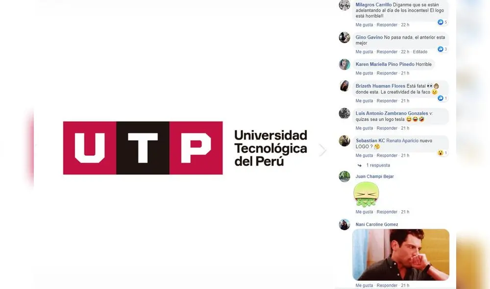 UTP: cambio de logo provoca malestar entre los estudiantes 
