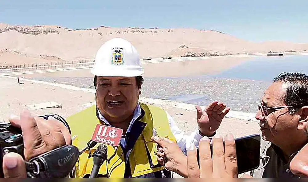denuncia. Alcalde Cárdenas dijo que planta de tratamiento de aguas residuales vierte agua contaminada.
