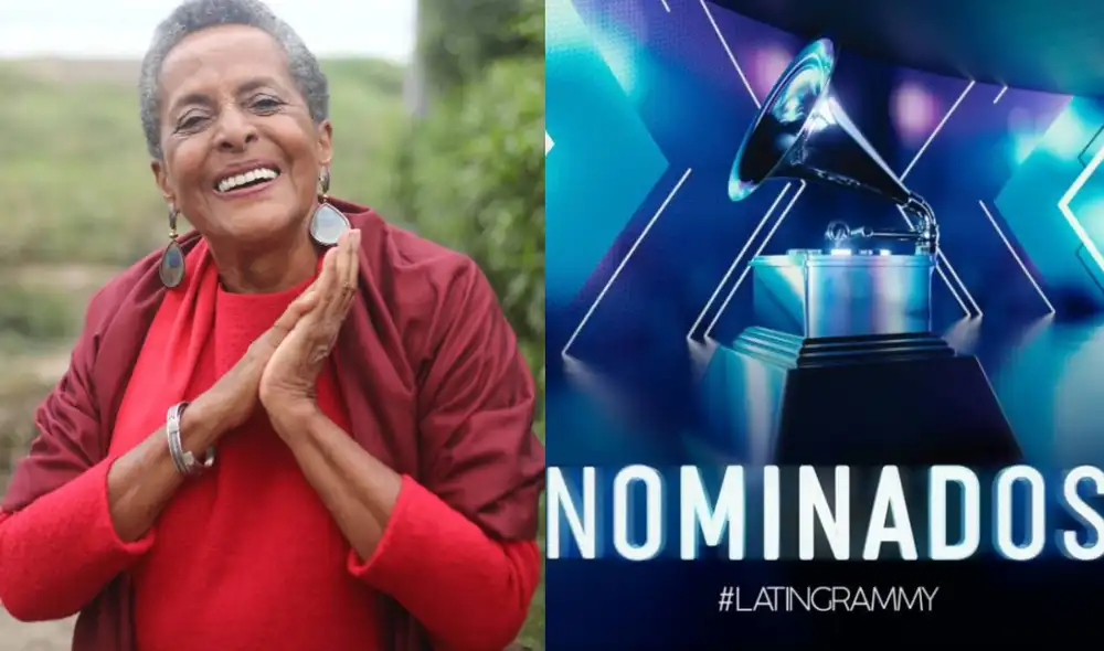 Susana Baca celebra su nominación a los Latin Grammy 2020. | Foto: Composición La República / Instagram.